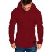 2018 Autumn New Fashion Mens Hoodies Brand Men Solid Color Hooded Sling Sweatshirt Mens Hoodie Hip Hop Hoodie 5XL