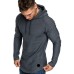 2018 Autumn New Fashion Mens Hoodies Brand Men Solid Color Hooded Sling Sweatshirt Mens Hoodie Hip Hop Hoodie 5XL