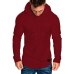 2018 Autumn New Fashion Mens Hoodies Brand Men Solid Color Hooded Sling Sweatshirt Mens Hoodie Hip Hop Hoodie 5XL