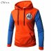 2018 New Anime Hoodies Dragon Ball Z Pocket Hooded Sweatshirts Goku Hoodies Pullovers Men Women Long Sleeve Outerwear New Hoodie