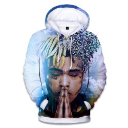 2018 New Raper Xxxtentacion 3D Print Hoodies Men/women Fashion Hip Hop 3D Xxxtentacion Men's Hoodies and Sweatshirt Clothes