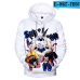 2019 3D dragon ball fashion Hoodies Men women Hip Hop Funny Autumn Streetwear Hoodies Sweatshirt For hot Couples Clothes custom