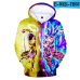 2019 3D dragon ball fashion Hoodies Men women Hip Hop Funny Autumn Streetwear Hoodies Sweatshirt For hot Couples Clothes custom