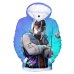 2019 Anime Unisex 3D Print Streetwear Punk Hoodies Hip Hop Sweatshirt Men Hoodie Harajuku Top