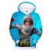 2019 Anime Unisex 3D Print Streetwear Punk Hoodies Hip Hop Sweatshirt Men Hoodie Harajuku Top