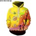 2019 Bule Rick Morty Printed 3D Hoodie Sweatshirts Men Harajuku Autumn Winter Pullover Wolf Men XXXTENTCAION hoodies dropshiping