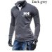 2019 New Fashion Hoody Jacket Helly Hansen Printed Men Hoodies Sweatshirts Casual Hooded Pullover Coat Plus Fleece Cardigan