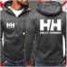 2019 New Fashion Hoody Jacket Helly Hansen Printed Men Hoodies Sweatshirts Casual Hooded Pullover Coat Plus Fleece Cardigan