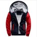 2019 New Men Hoodies Winter Thick Warm Fleece Zipper Men Hoodies Coat Sportwear Male Streetwear Hoodies Sweatshirts Men 4XL 5XL