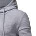 2019 Plaid Hoodies Men Long Sleeve Solid Color Hooded Sweatshirt Male Hoodie Casual Sportswear Free Shipping