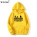 2019 Trendy Faces Stranger Things Hooded Mens Hoodies and Sweatshirts Oversized for Autumn with Hip Hop Winter Hoodies Men Brand