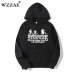 2019 Trendy Faces Stranger Things Hooded Mens Hoodies and Sweatshirts Oversized for Autumn with Hip Hop Winter Hoodies Men Brand