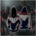 3D Printed Avengers Endgame Quantum Realm Cosplay Costume Sweatshirt Superhero America Captain  Zipper Jacket Hoodie