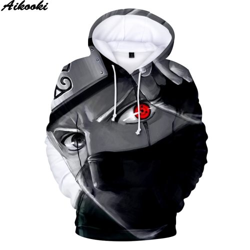 Aikooki Hot Anime Naruto Hoodies Men Women Winter pullovers 3D Hooded Oversized Sweatshirts Naruto 3D Hoodies Men Tops XXS-4XL