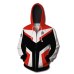 Avengers Endgame 4 Quantum Realm 3D Print Hoodies Men Fitness Pullover Sweatshirts Zipper Jacket Cosplay Costume Streetwear