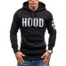 BDLJ 2018 Hoodies Brand Men Chest Letter Printing Sweatshirt Male Hoody Hip Hop Autumn Winter Hoodie Mens Pullover Cotton XXXL