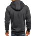 Bigsweety Sweatshirt Men 2018 Autumn Winter Hoodies Male Pocket Zipper Hooded Tracksuit Men's Casual Fitness Cardigan Outwear