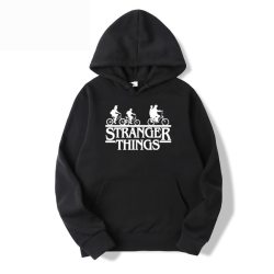 Brand Fashion Hoodies Stranger Things Letter Printed Hoodie Men Fashion Tracksuit Male Female Sweatshirt Hoody Mens Purpose Tour