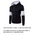 Casual Mens Hoodies Streetwear Hip Hop Long Sleeve Hoodie Men Black White Bodybuilding Sweatshirts Male Sportswear Hoody Jacket