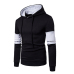 Casual Mens Hoodies Streetwear Hip Hop Long Sleeve Hoodie Men Black White Bodybuilding Sweatshirts Male Sportswear Hoody Jacket