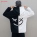 Clothes Men Smiling Face Print Hoodie Sweatshirt Unisex Couple Spring Autumn Long Sleeve Casual O-neck Jacket Pullover 5XL