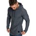 DIMUSI Brand Fashion Mens Hoodies Men Solid Color Hooded Slim Sweatshirt Mens Hoodie Hip Hop Hoodies Sportswear Tracksuit,TA301