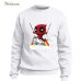 Deadpool Sweatshirt Men Funny Print Hoodie Crewneck Sweatshirts Winter Autumn Black Dead Pool Super Hero Hipster Brand Clothing