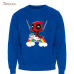 Deadpool Sweatshirt Men Funny Print Hoodie Crewneck Sweatshirts Winter Autumn Black Dead Pool Super Hero Hipster Brand Clothing