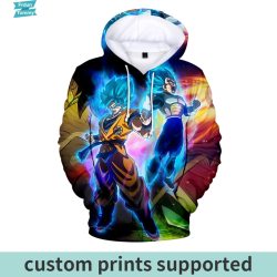 Dragon Ball Super Broly 3D Printed Hoodies Women/Men Long Sleeve Hooded Sweatshirts Hot Sale Popular Streetwear Hoodies Custom