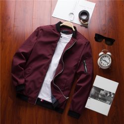 Dropshipping Spring New Men's Bomber Zipper Jacket Male Casual Streetwear Hip Hop Slim Fit Pilot Coat Men Clothing US Size