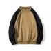 FGKKS Brand Men Casual Hoodies Sweatshirt  New Spring Solid Color Fleece Polyester Pullover Coat Warm Hoodies Male EU size