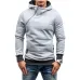 FGKKS Men Hoodie Sweatshirt Spring Brand Solid Color Fleece Tracksuit Sudaderas Hombre Hip Hop Male Hooded Sportswear EU Size