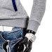 Fashion Autumn Hoodies Men Sweatshirt Male Stitching Hooded Hip Hop Long Sleeve Sweatshirt Men Silm Hoodies Outwear