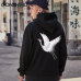 GONTHWID Embroidery Japanese Crane Hoodies Men/Women 2019 Hip Hop Casual Streetwear Hooded Sweatshirts Harajuku Male Hoodie