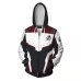 Hoodie Cosplay Avengers Endgame Quantum Realm Sweatshirt Jacket Advanced Tech Costumes Avengers End Game Hood Superhero Hoodies