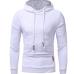 Hoodies Men 2018 Brand Male Long Sleeve Solid Color Hooded Sweatshirt Mens Hoodie Tracksuit Sweat Coat Casual Sportswear S-4XL