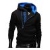 Hoodies Men 2019 Spring Fashion Tracksuit Sweatshirt Men's Winter Warm Collar Cap Long Sleeves Pullover Hoody Sports Sweatshirts