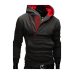 Hoodies Men 2019 Spring Fashion Tracksuit Sweatshirt Men's Winter Warm Collar Cap Long Sleeves Pullover Hoody Sports Sweatshirts