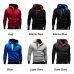 Hoodies Men 2019 Spring Fashion Tracksuit Sweatshirt Men's Winter Warm Collar Cap Long Sleeves Pullover Hoody Sports Sweatshirts