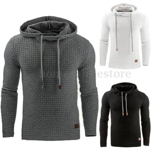 Hoodies Men hooded sweatshirt 2019 Brand Male Long Sleeve Solid color Hooded Sweatshirt Mens Hoodie Tracksuit Street Wear