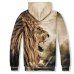 Hot Sales 3D Printed Tiger Men Hoodies Fashion Styles Males Wholesale