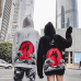 Japanese Street Harajuku Hoodies Dhyana Kanji Oversize Swag Tyga Hoodie Autumn Hoodies US Size S-XL