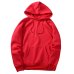 Laamei EU Size Fashion Colorful Hoodies Men's Thicken Clothes Winter Sweatshirts Men Hip Hop Streetwear Solid Fleece Man Hoody