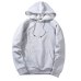 Laamei EU Size Fashion Colorful Hoodies Men's Thicken Clothes Winter Sweatshirts Men Hip Hop Streetwear Solid Fleece Man Hoody