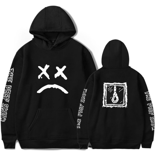 Lil peep funny hoodies 2018 lil peep printed sweatshirts plus sizes for men casual fleece streetwear hoodies cry baby lil peep