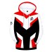 Marvel Avengers Endgame Quantum Realm Cosplay Costume 3D Hoodies Men women Hooded Avengers Zipper End Game Sweatshirt Jacket