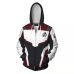 Marvel Avengers Endgame Quantum Realm Cosplay Costume 3D Hoodies Men women Hooded Avengers Zipper End Game Sweatshirt Jacket