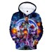 Marvel Avengers Movies 3D Printed Hoodies Men / Women Cosplay Avengers Endgame Quantum Realm Sweatshirts 3XS-5XL