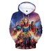 Marvel Avengers Movies 3D Printed Hoodies Men / Women Cosplay Avengers Endgame Quantum Realm Sweatshirts 3XS-5XL