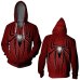 Marvel The Avengers 4 Endgame Quantum Realm Spiderman Cosplay Costume Hoodies Unisex Avengers Zipper End Game Sweatshirt Jacket